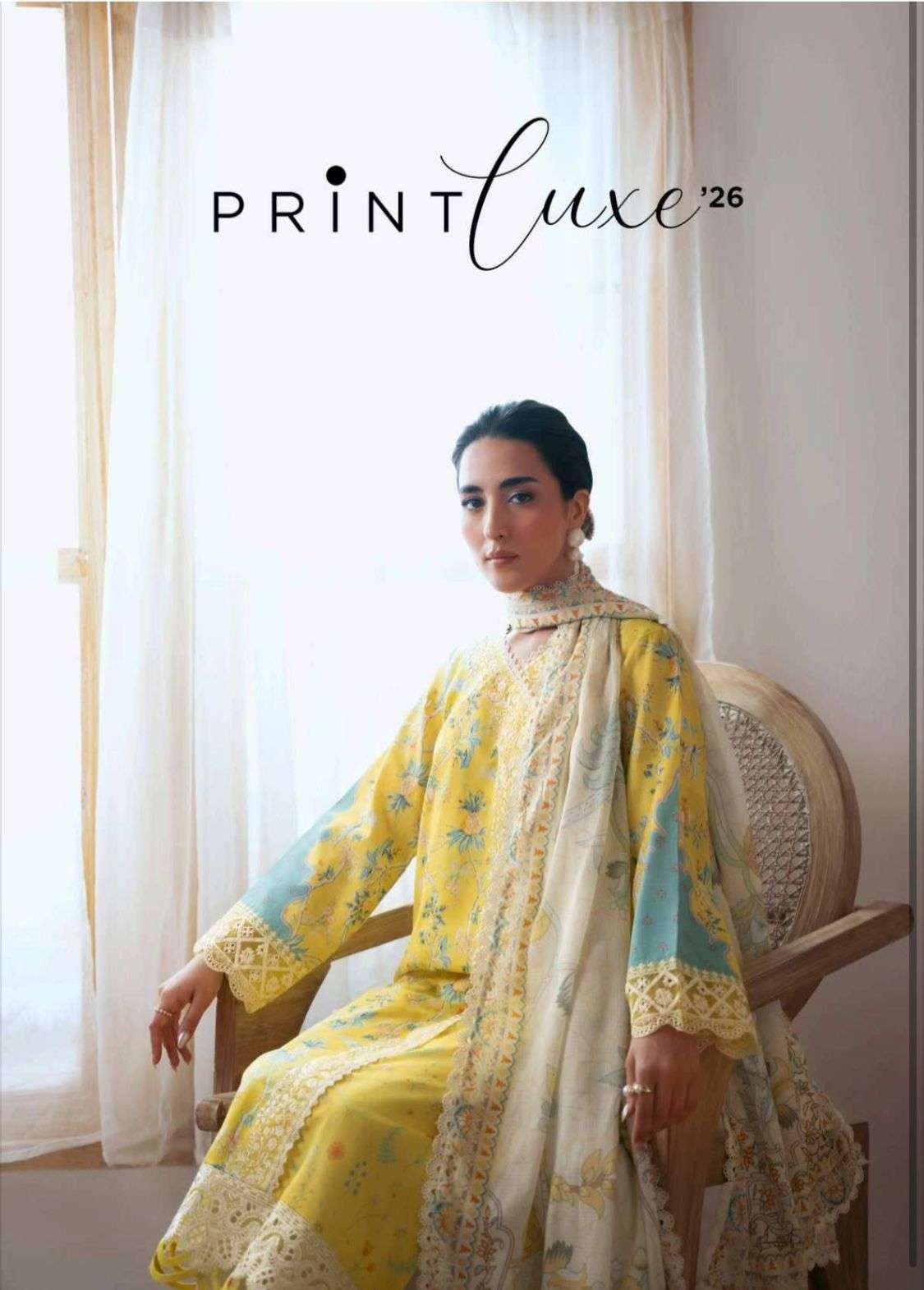 LUXE LAWN COLLECTION 2026 BY AABYAAN PRINT